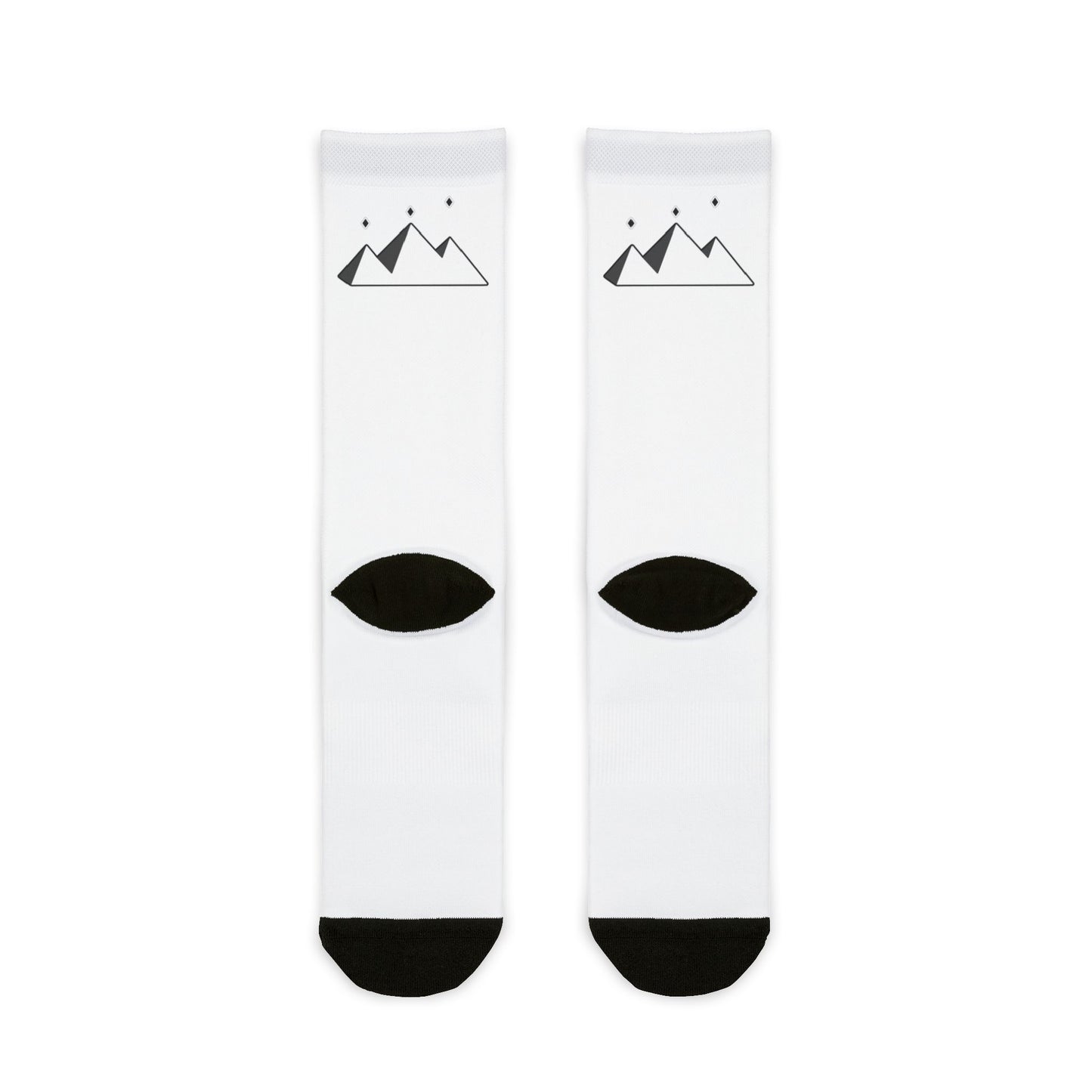 SR BLACK LOGO Crew Socks