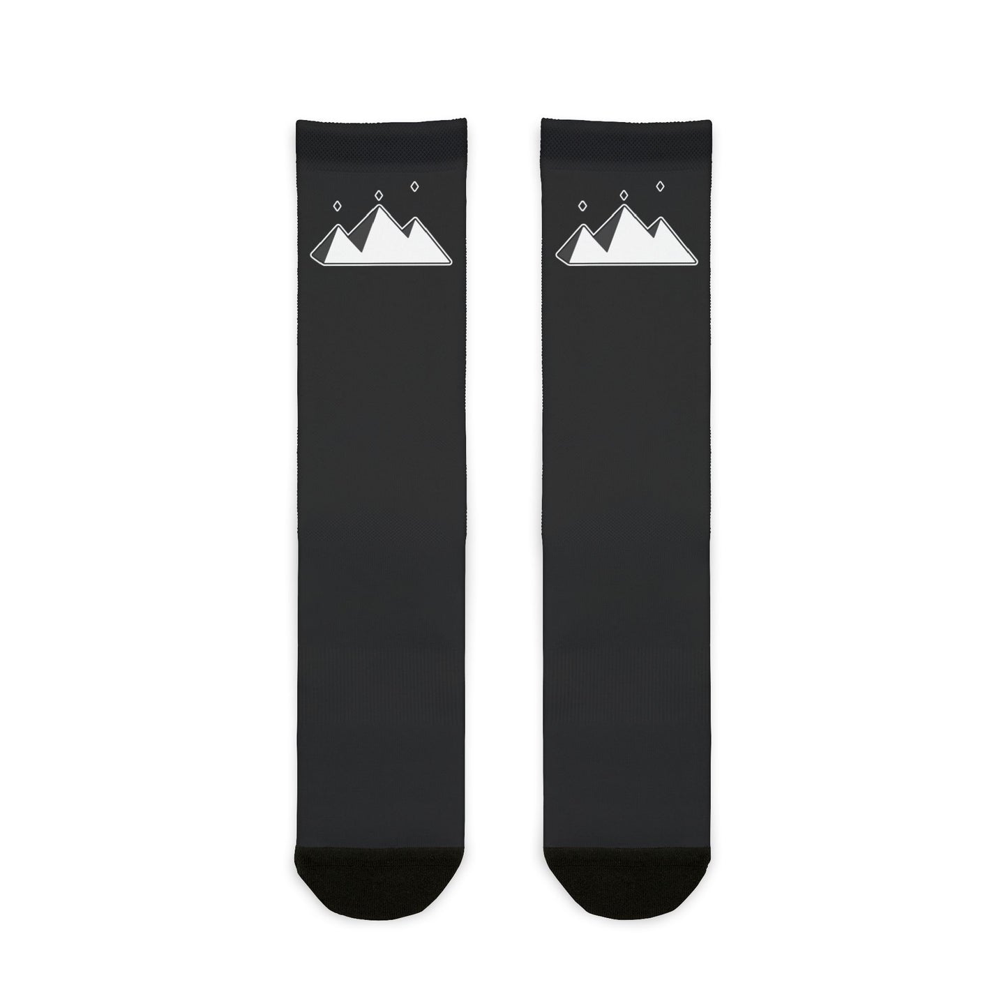 SR WHITE LOGO Crew Socks