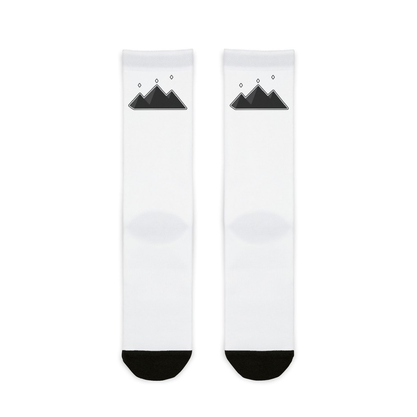 SR BLACK LOGO Crew Socks
