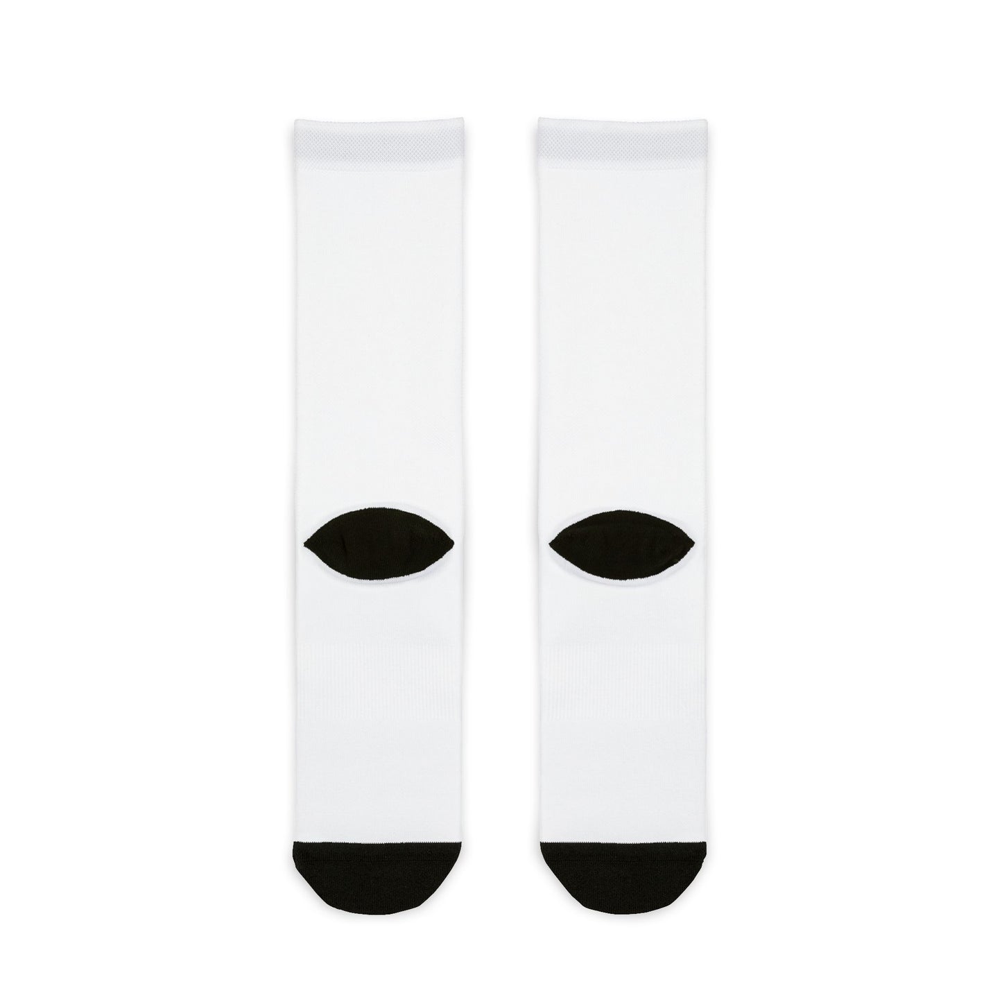 SR WHITE LOGO Crew Socks