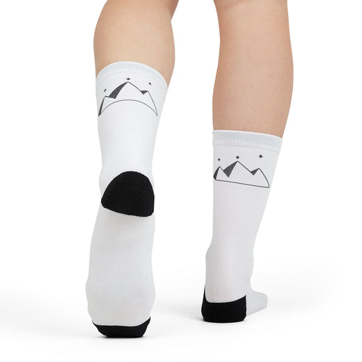 SR BLACK LOGO Crew Socks